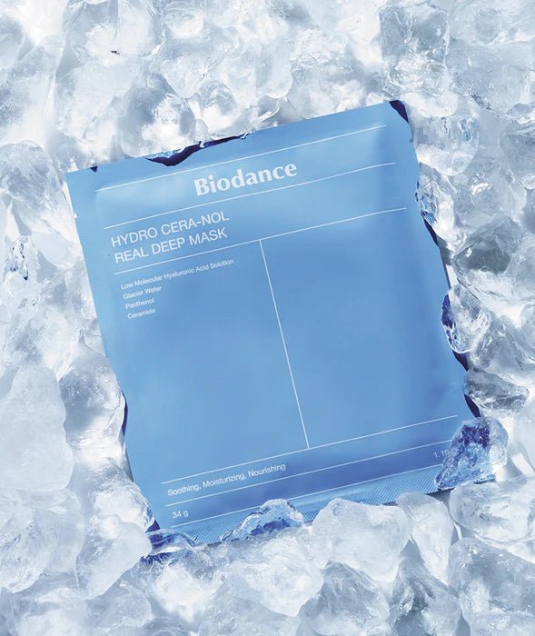 BIODANCE Hydro Cera - Nol Real Deep Mask Sheet – Deep Hydration & Skin Repair Mask - Korean Beauty KR