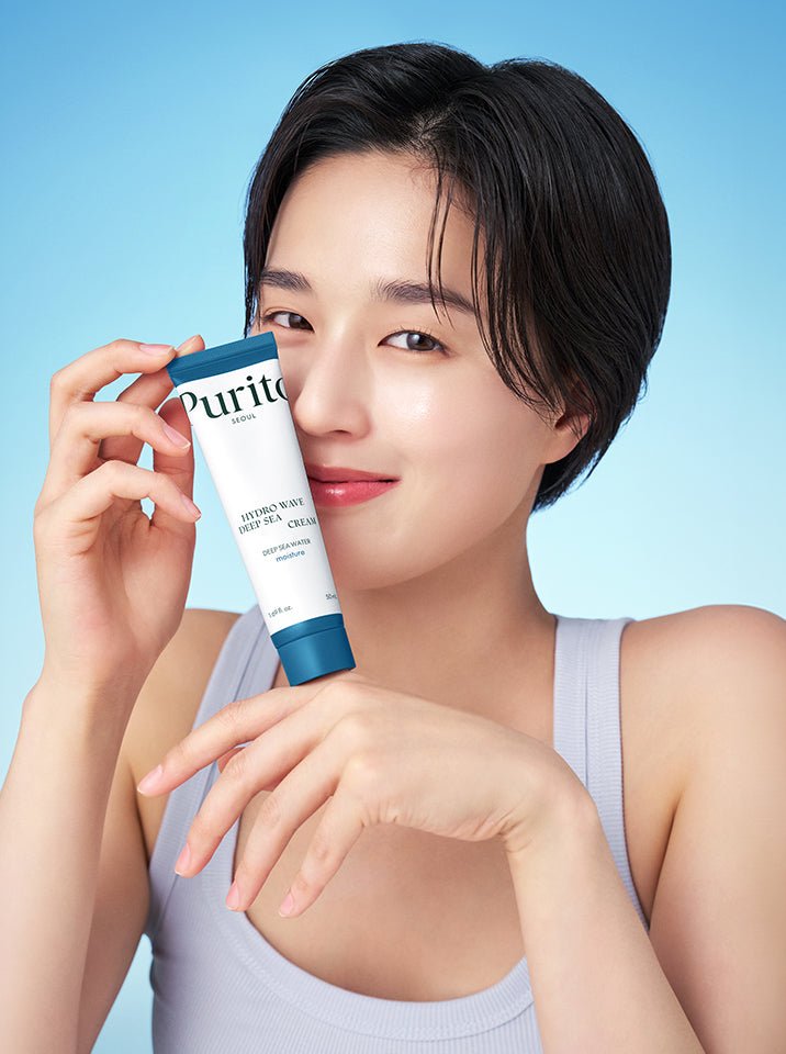 Purito SEOUL Hydro Wave Deep Sea Cream 50ML – Moisturizing & Revitalizing Cream for Hydrated, Smooth Skin - Korean Beauty KR