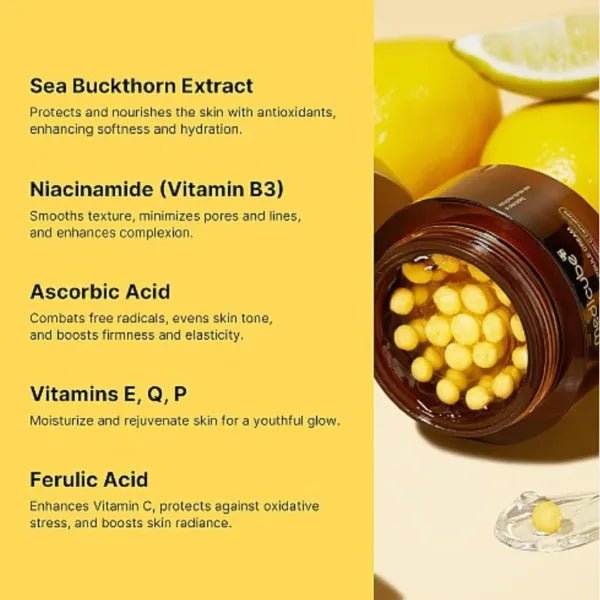 Medicube Deep Vita C Capsule Cream 55g – Brightening & Anti - Aging Cream with Vitamin C for Radiant Skin - Korean Beauty KR