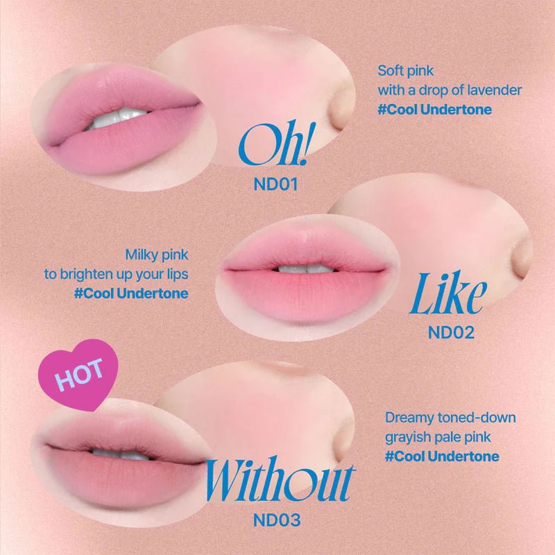 FWEE Lip & Cheek Blurry Pudding Pot 5g – Creamy Blush & Lip Tint for Soft, Natural Colo - Korean Beauty KR