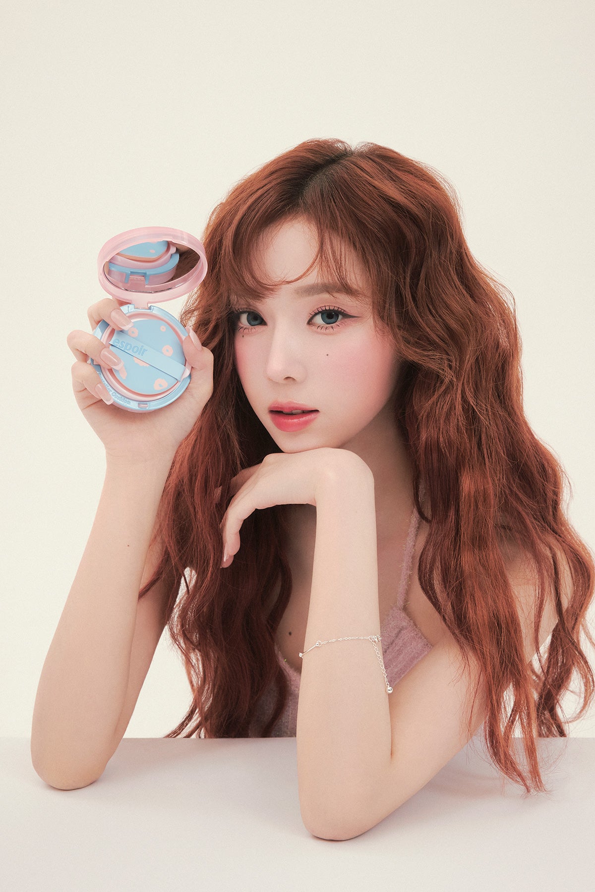 Espoir Pro Tailor Be Velvet Cover Cushion Cherry Blossom – 13g + 13g Refill – Long - Lasting Matte Finish & Smooth Coverage - Korean Beauty KR