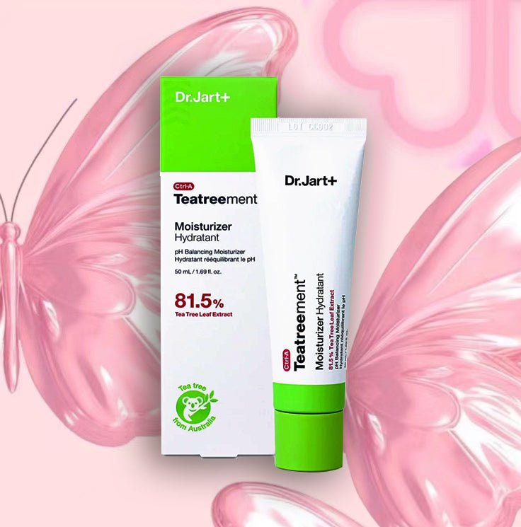 Dr.Jart Ctrl+A Teatreatment Moisturizer 50ml – Soothing & Hydrating Moisturizer for Clear, Balanced Skin - Korean Beauty KR