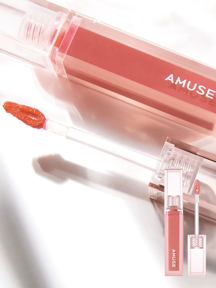 AMUSE Dew Velvet – Soft Matte Lipstick for Smooth, Velvet Finish and Long - Lasting Colo - Korean Beauty KR