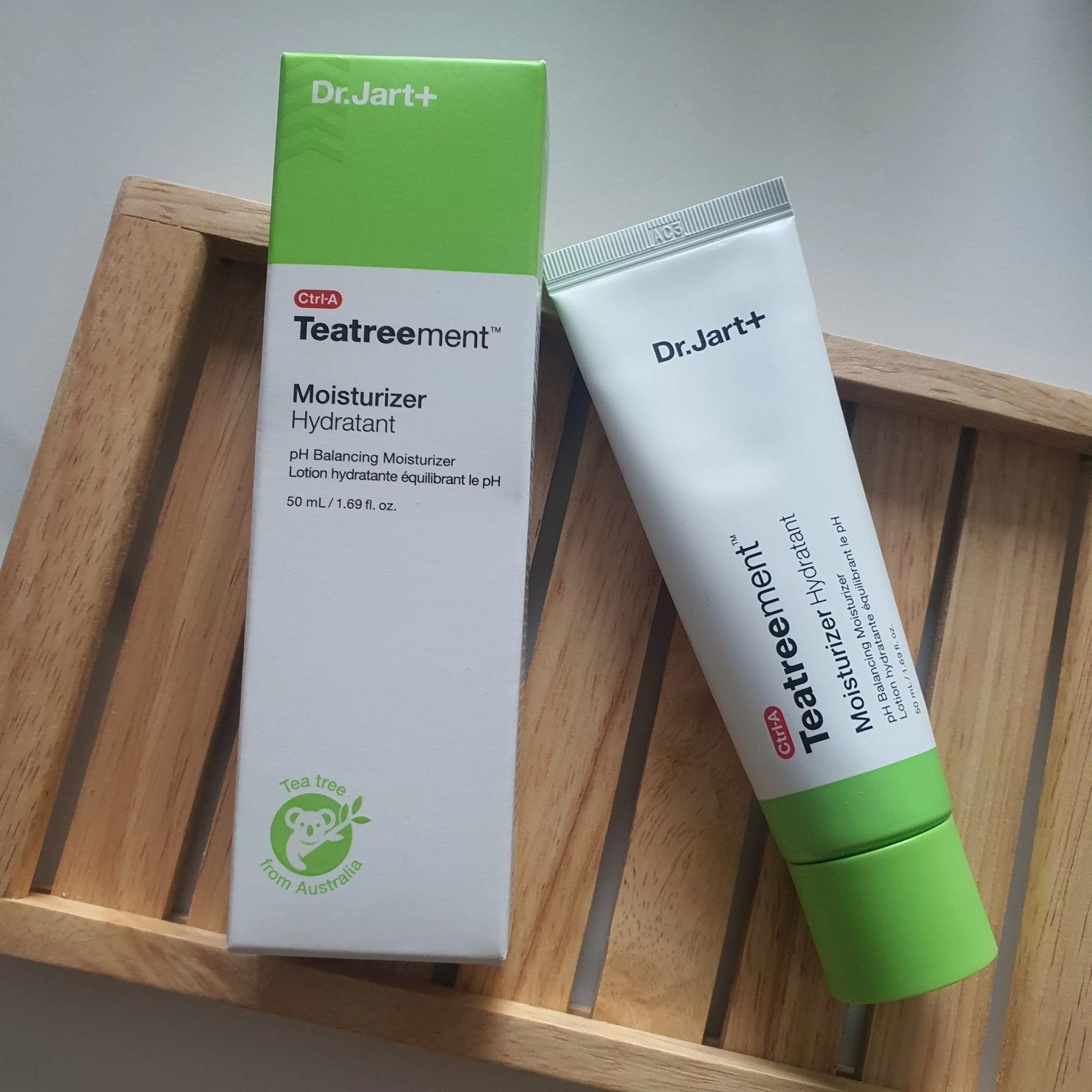 Dr.Jart Ctrl+A Teatreatment Moisturizer 50ml – Soothing & Hydrating Moisturizer for Clear, Balanced Skin - Korean Beauty KR