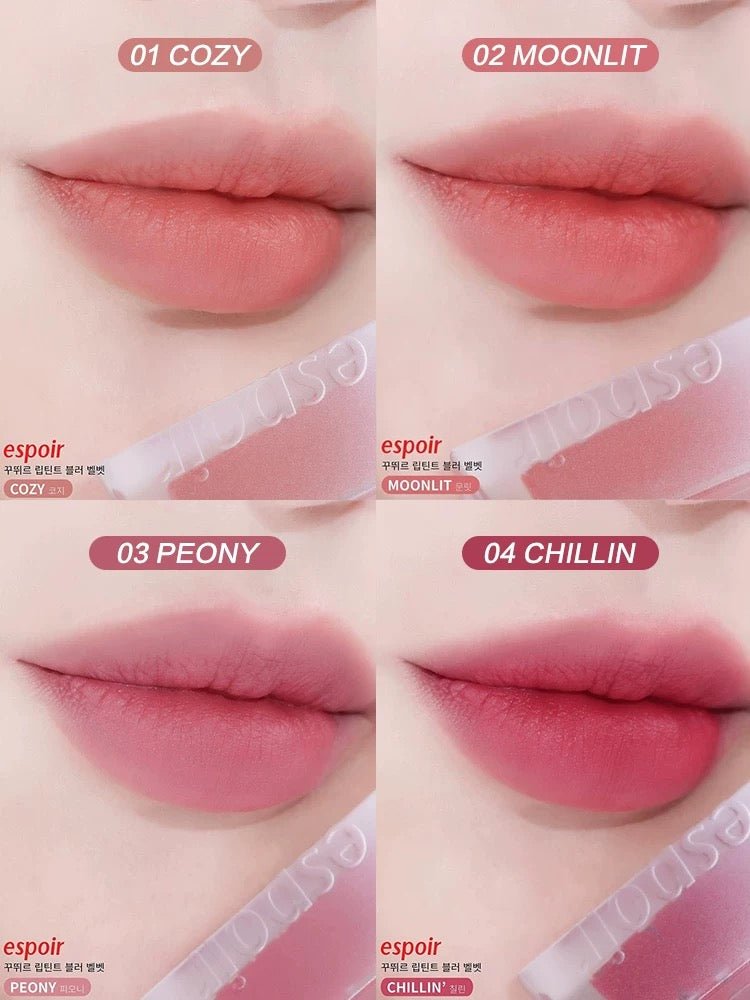 ES.(VG)Couture Lip Tint Blur Velvet – Soft Matte Lip Tint for Smooth, Velvety Lips - Korean Beauty KR
