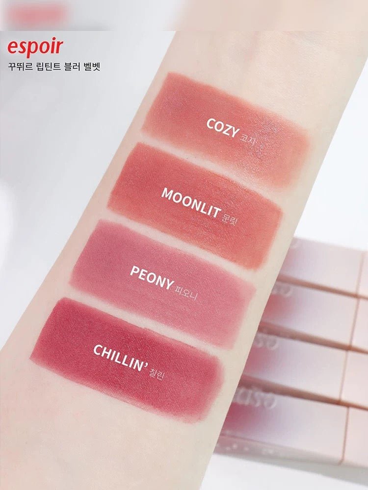 ES.(VG)Couture Lip Tint Blur Velvet – Soft Matte Lip Tint for Smooth, Velvety Lips - Korean Beauty KR