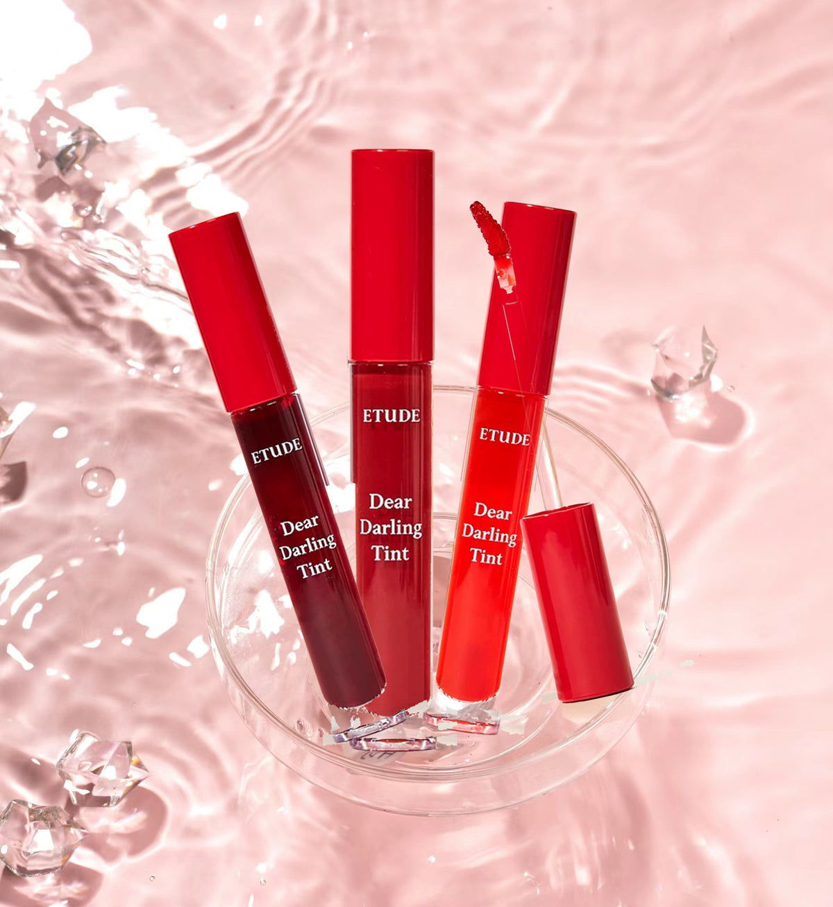 Etude House Dear Darling Water Gel Tint – Refreshing & Long - Lasting Lip Tint for Vibrant, Natural Lips - Korean Beauty KR
