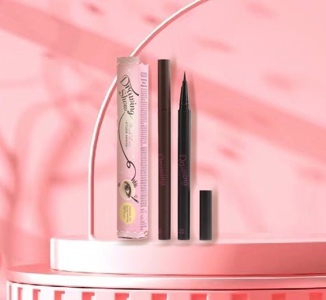 Etude House Drawing Show Brush Liner – Precise & Long - Lasting Liquid Eyeliner for Defined, Bold Eyes - Korean Beauty KR