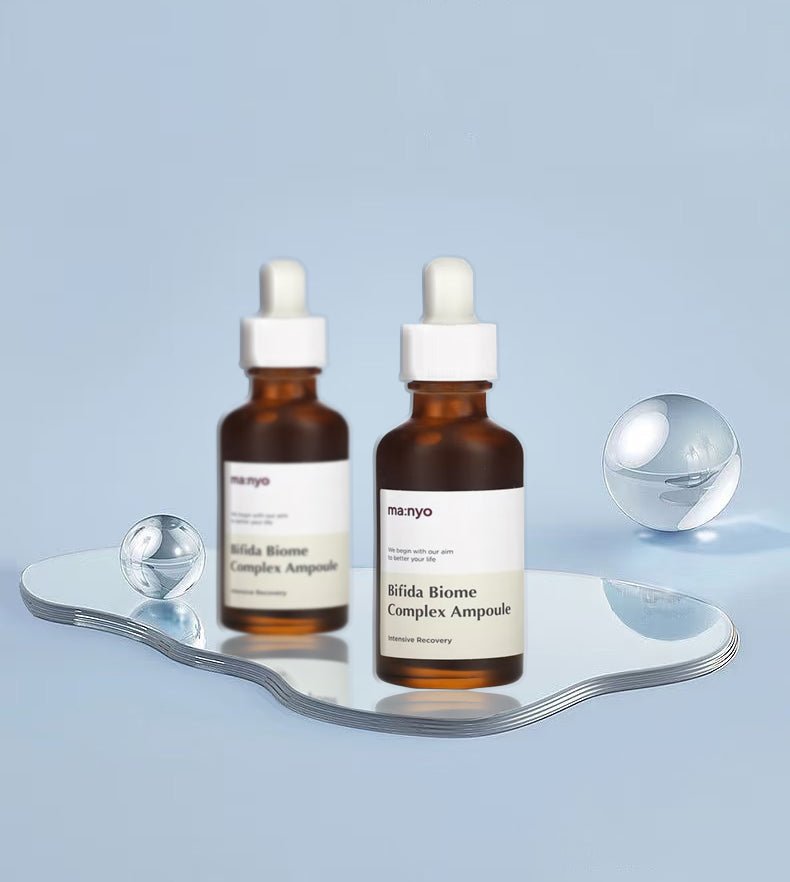 Manyo Factory Bifida Biome Complex Ampoule Duo Set 30ml – Nourishing & Rejuvenating Ampoules for Healthy, Glowing Ski - Korean Beauty KR