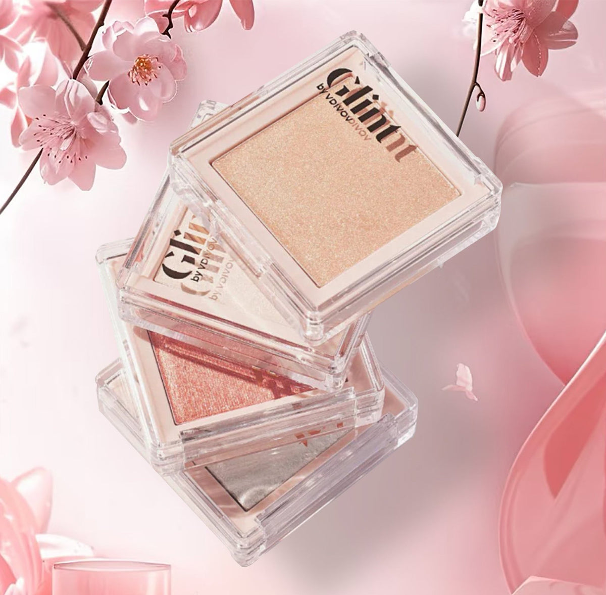 GLINT Highlighter 5 Shades – Radiant & Buildable Highlighter for Glowing, Flawless Skin - Korean Beauty KR