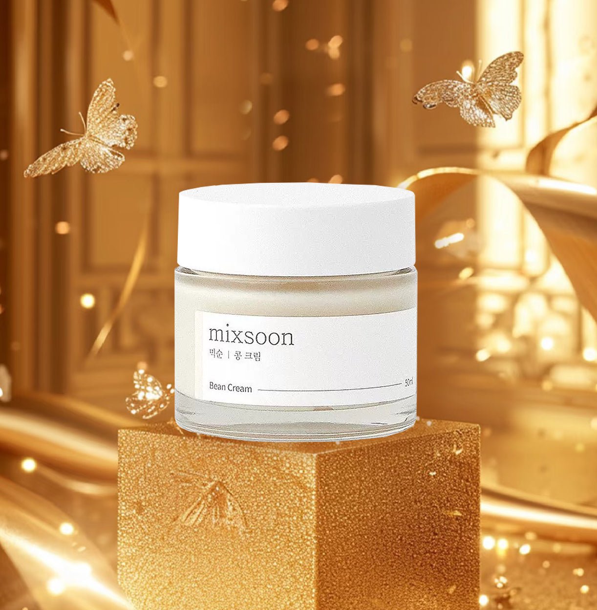 MIXSOON Bean Cream 50ml – Nourishing & Hydrating Cream for Smooth, Glowing Skin - Korean Beauty KR