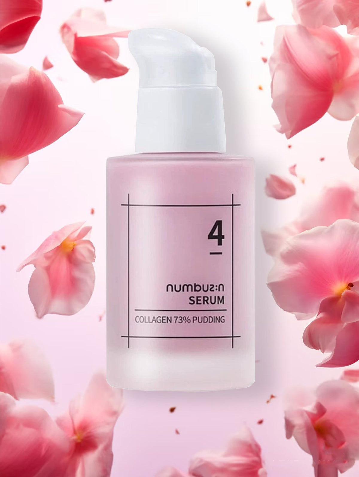 Numbuzin No.4 Collagen 73% Pudding Serum 50ml – Firming & Hydrating Serum for Smooth, Plump Skin - Korean Beauty KR