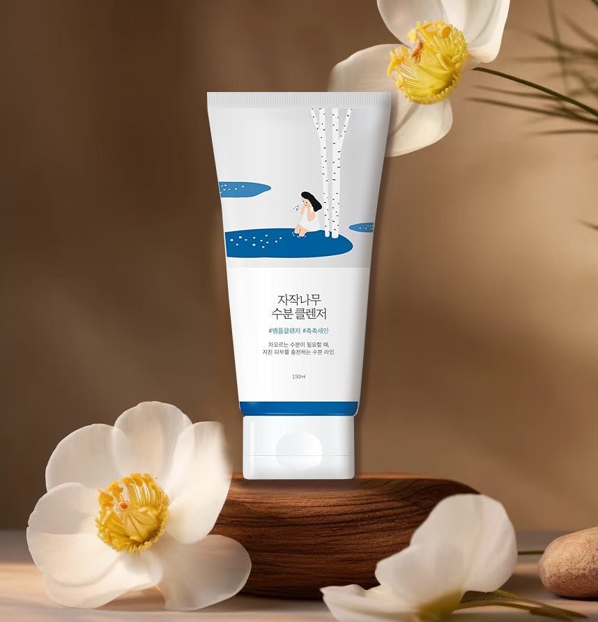 Round Lab Birch Juice Moisturizing Cleanser 150ml – Gentle Cleanser for Hydrated, Soft Skin - Korean Beauty KR