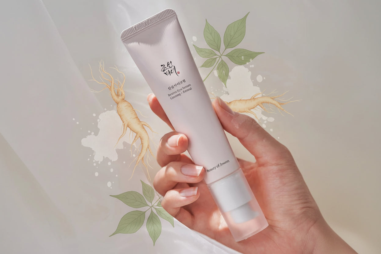 Beauty of Joseon Revive Eye Serum Ginseng + Retinal 30ml – Anti - Aging & Brightening Eye Serum for Dark Circles & Puffiness - Korean Beauty KR