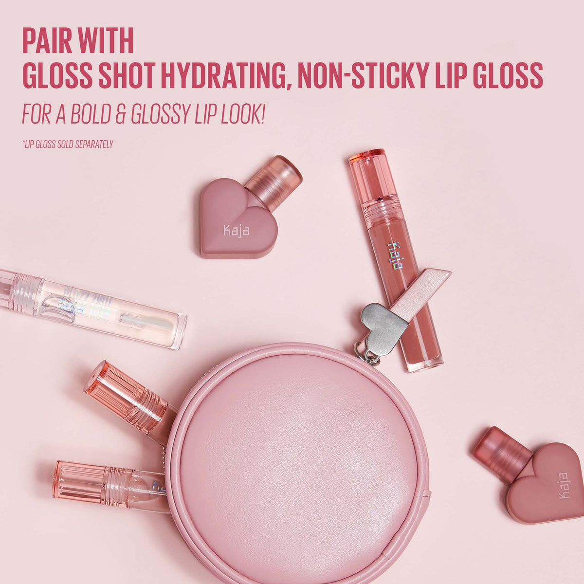 KAJA Love Swipe – 2 - in - 1 Lipstick & Lip Gloss for Bold, Hydrated Lips - Korean Beauty KR