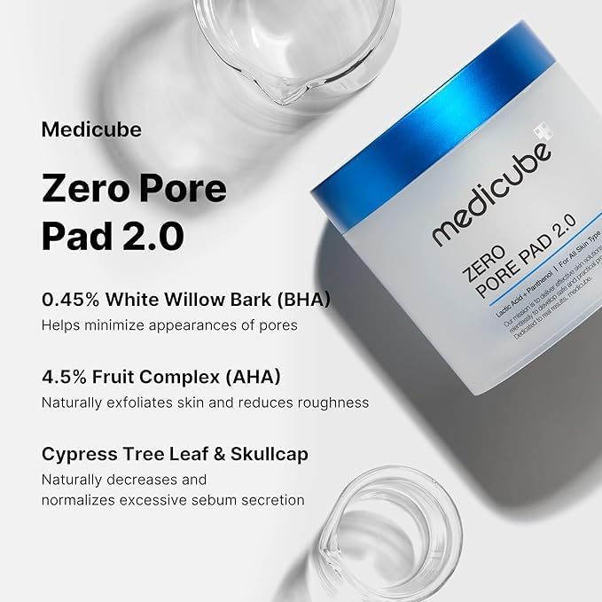 Medicube Renew ZERO PORE PAD 2.0 70pcs - Korean Beauty KR