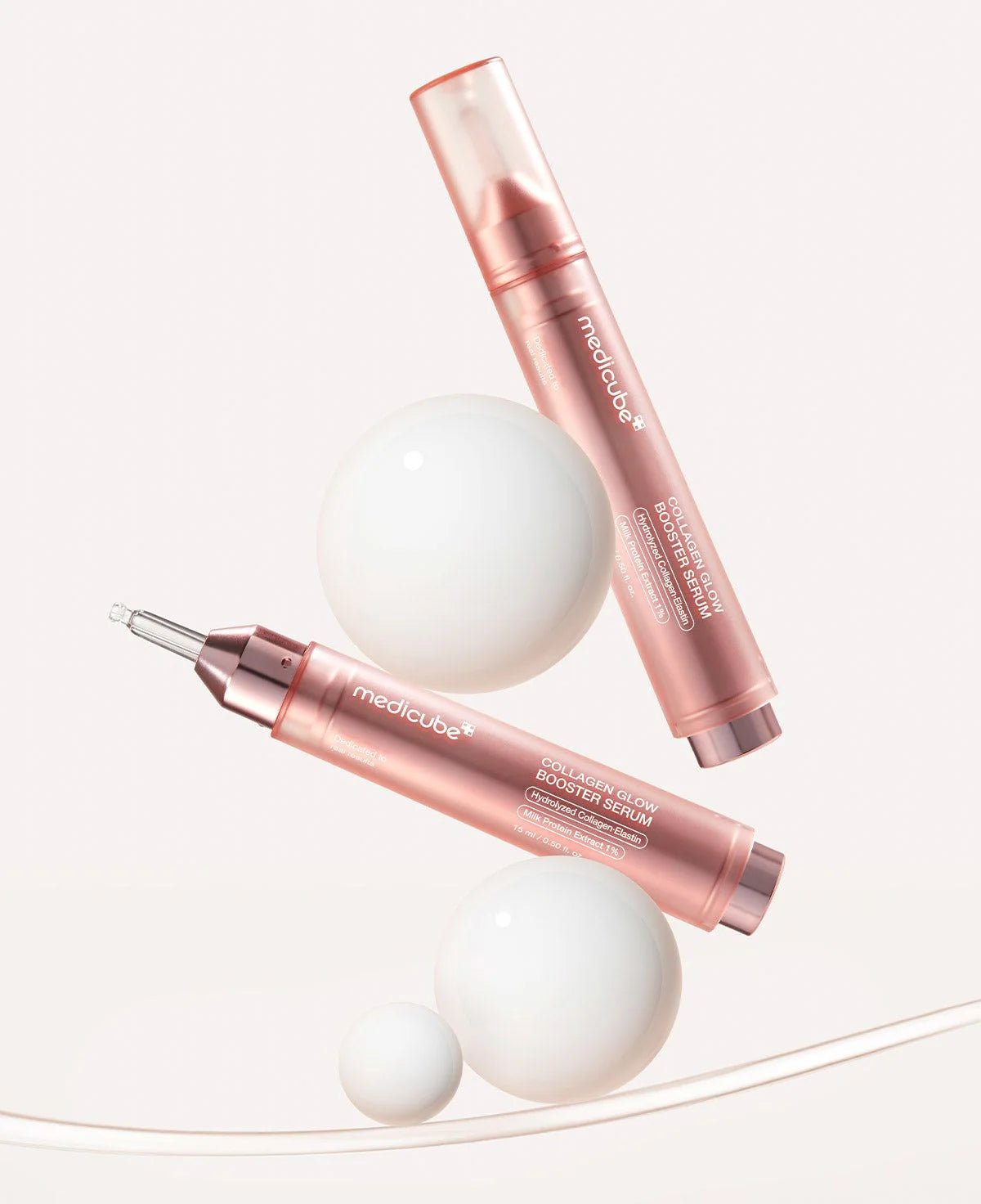 Medicube Collagen Glow Booster Serum 15ml – Firming & Radiance - Boosting Serum for Youthful, Glowing Skin - Korean Beauty KR