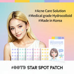 OOTD Beauty Star Spot Patch 80 Patches – Acne Treatment Patches for Clear, Blemish - Free Skin - Korean Beauty KR