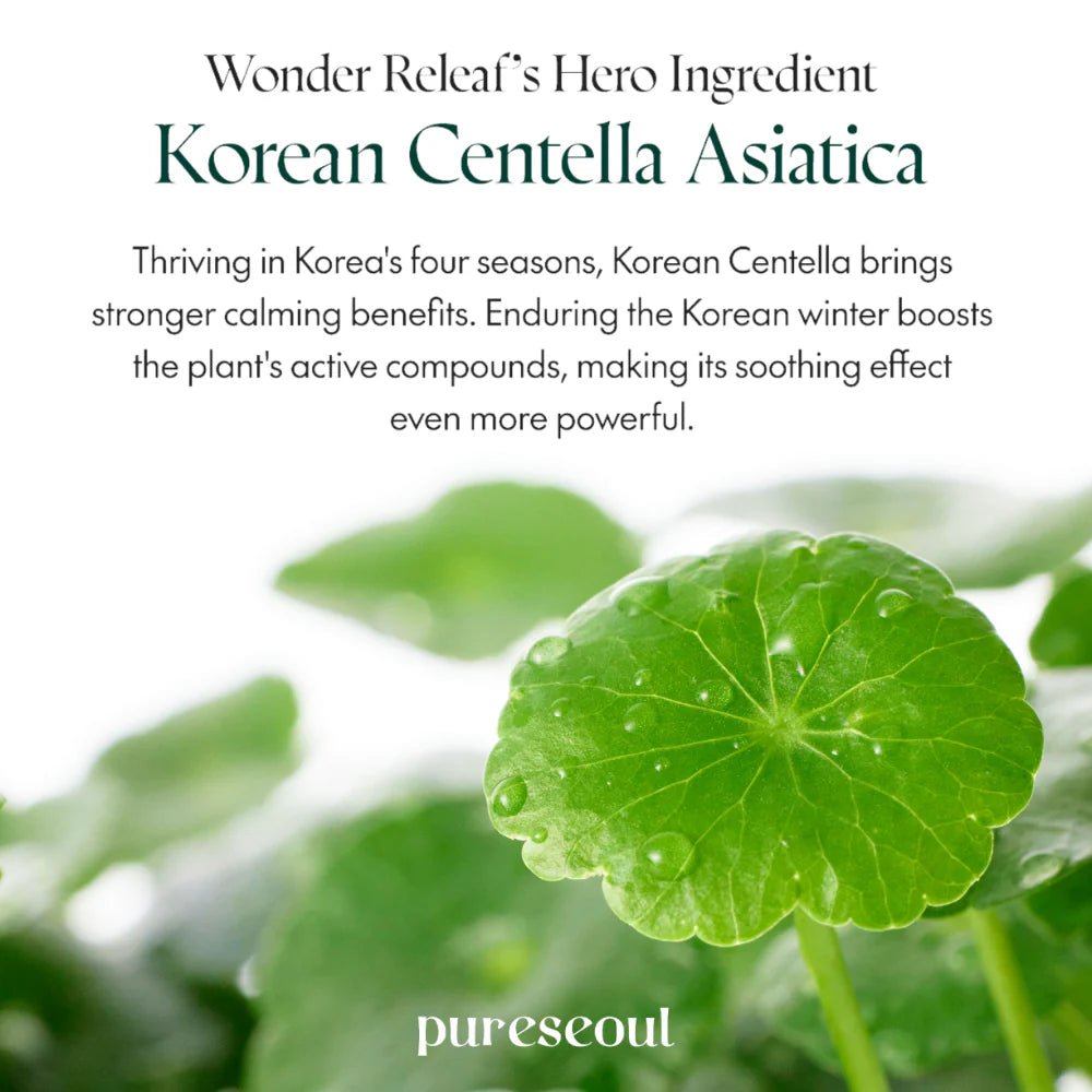 PURITO SEOUL Wonder Releaf Centella Cream Unscented 50ml – Soothing & Hydrating Cream for Sensitive, Irritated Skin - Korean Beauty KR