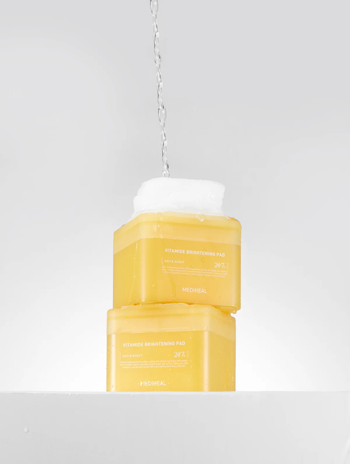 Mediheal Vitamide Brightening Pad 100 pcs – Vitamin - Infused Pads for Radiant, Even Skin Tone - Korean Beauty KR