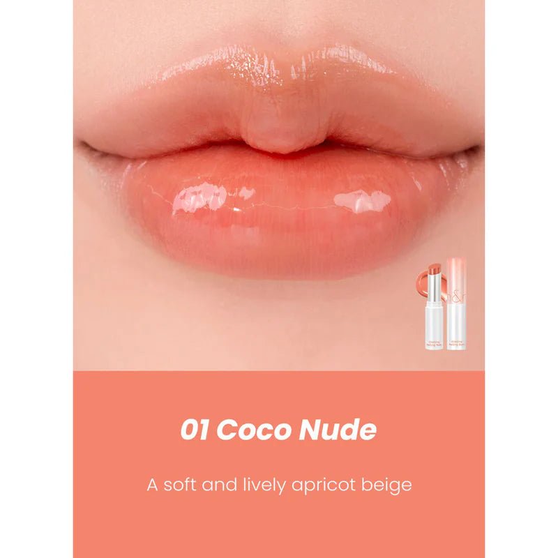 Rom&nd Glasting Melting Balm 3.5g – Hydrating & Glossy Balm for Soft, Luscious Lips - Korean Beauty KR