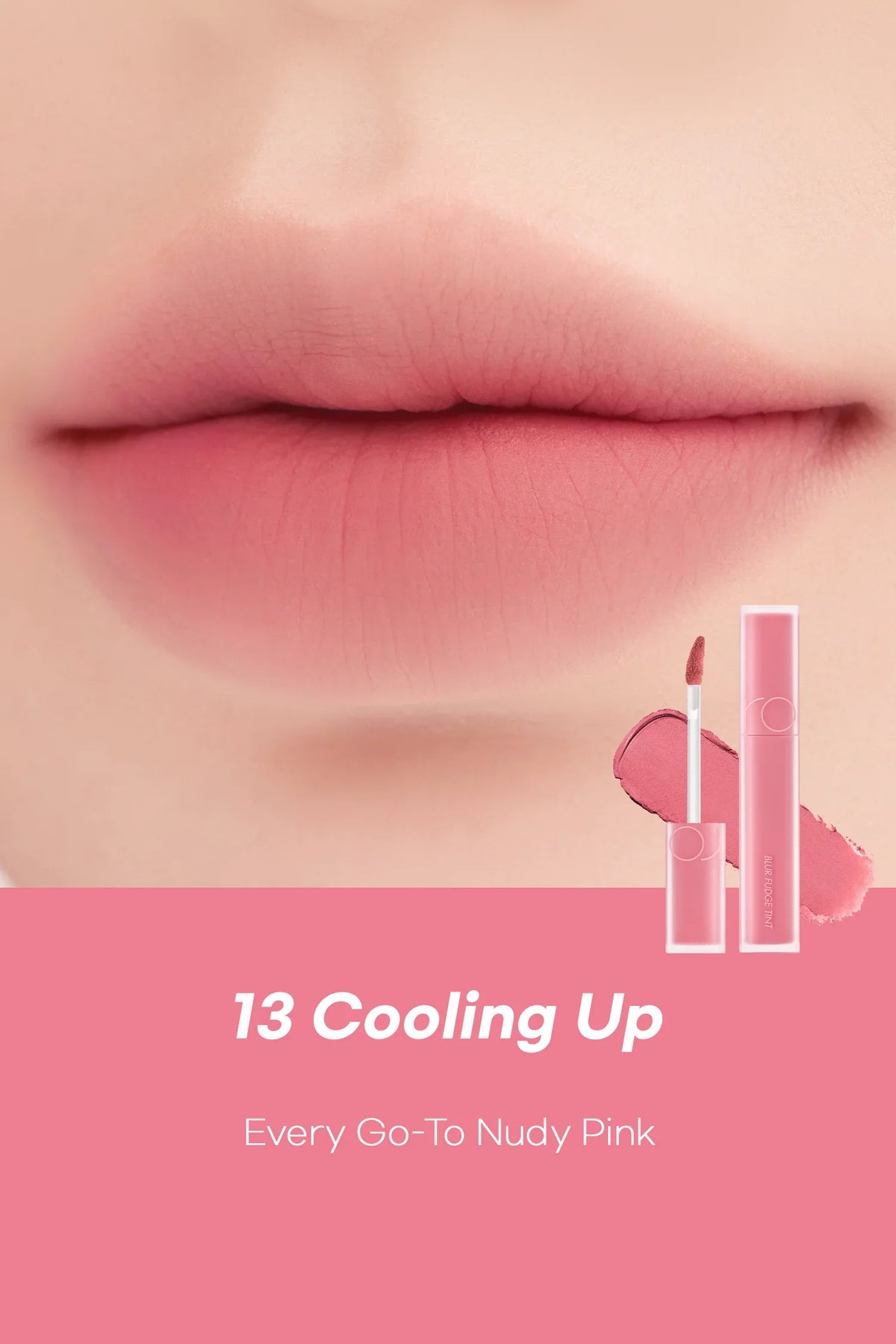Rom&nd Blur Fudge Tint – Soft Matte Lip Tint for Smooth, Long - Lasting Color - Korean Beauty KR