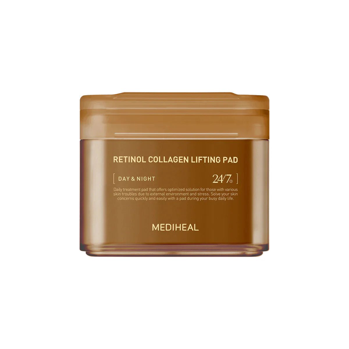 Mediheal Retinol Collagen Lifting Pad 100PCS – Anti - Aging Pads for Firming, Lifting & Smooth Skin - Korean Beauty KR