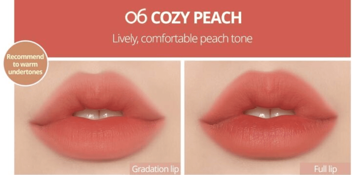 CLIO Dewy Blur Tint – Hydrating Lip Tint for Smooth, Luminous Lips with Long - Lasting Color - Korean Beauty KR