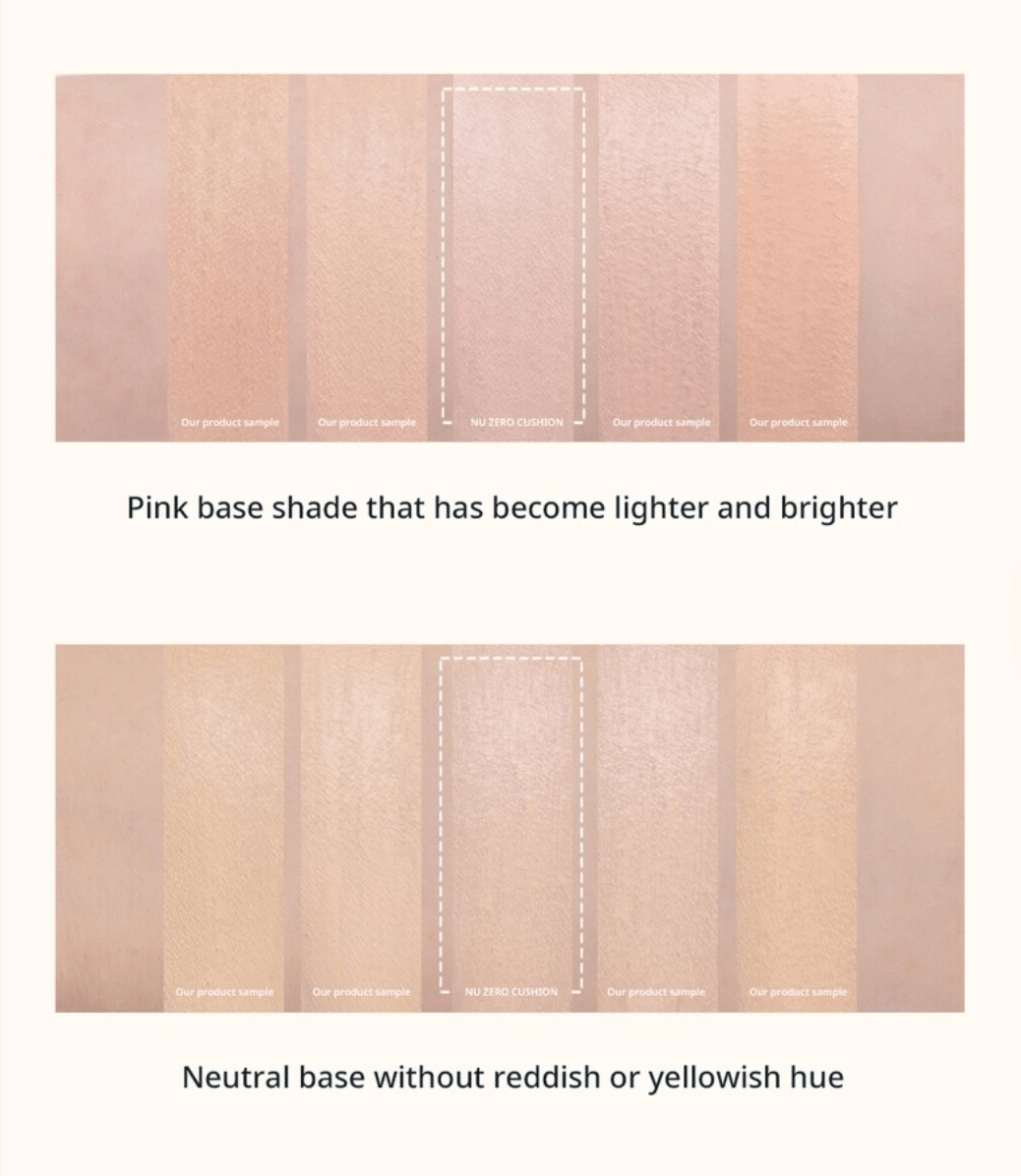 Rom&nd Nu Zero Cushion – Lightweight Cushion Foundation for Natural, Flawless Coverage - Korean Beauty KR