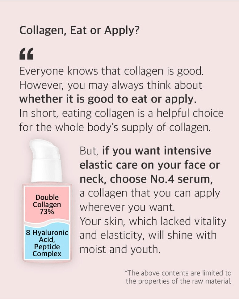 Numbuzin No.4 Collagen 73% Pudding Serum 50ml – Firming & Hydrating Serum for Smooth, Plump Skin - Korean Beauty KR