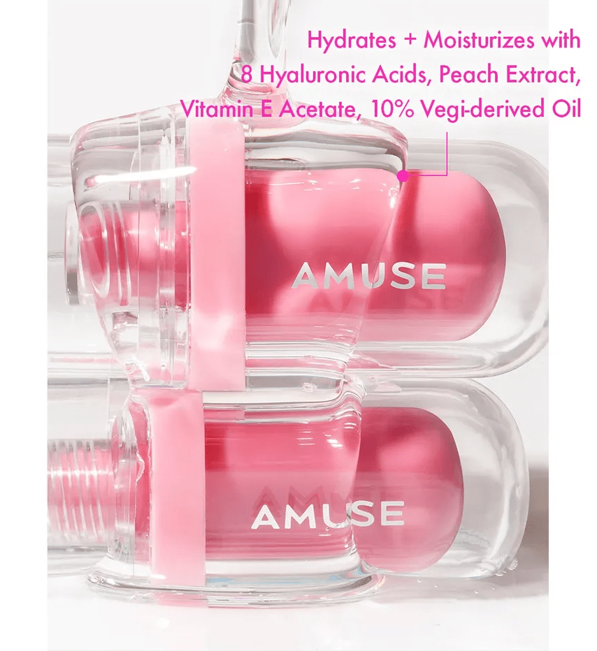 AMUSE Jel - Fit Tint – Long - Lasting, Hydrating Lip Tint for Smooth, Vibrant Lips - Korean Beauty KR