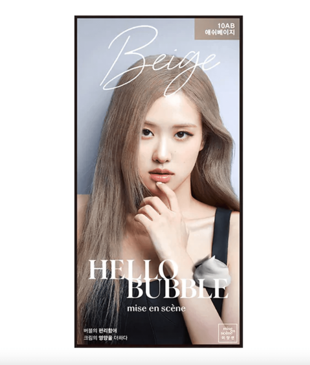 Mise En Scene All New Hello Bubble Hair Color – Easy - to - Use Bubble Hair Dye for Vibrant, Long - Lasting Color - Korean Beauty KR