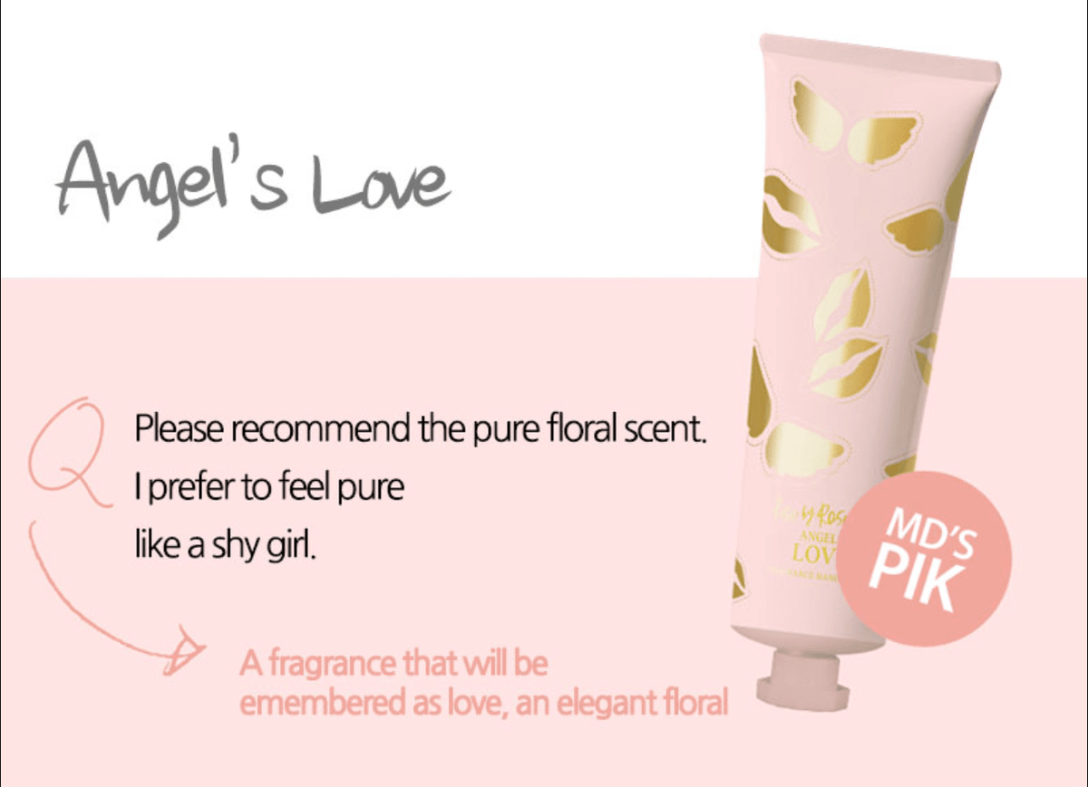 Kiss by Rosemine Fragrance Hand Cream 60ml – Nourishing & Scented Hand Cream for Soft, Smooth Hands - Korean Beauty KR