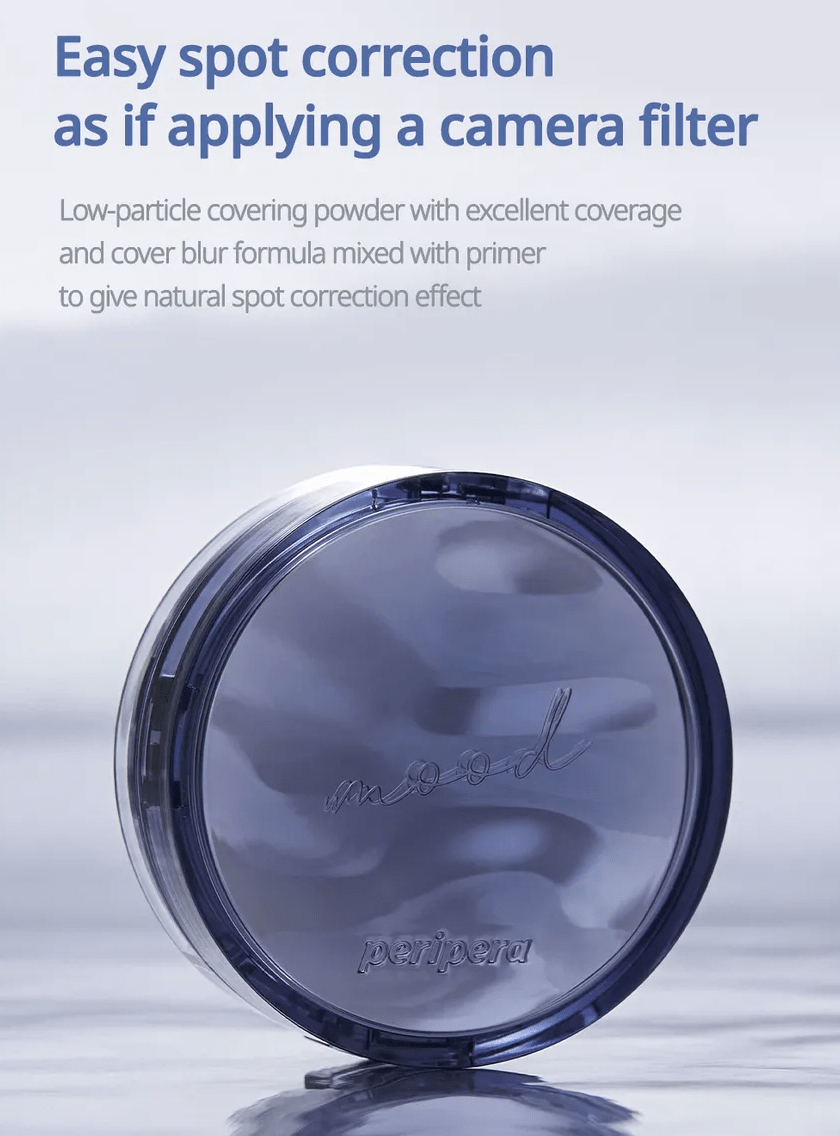 Peripera Mood Fit Cover Cushion – Full Coverage Cushion Foundation for Smooth, Flawless Skin - Korean Beauty KR