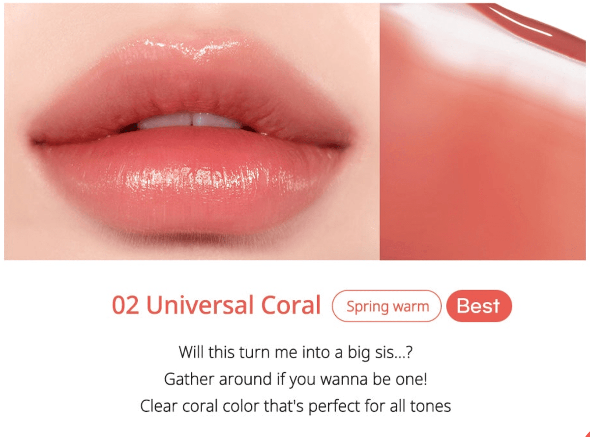 Peripera Water Bare Tint – Lightweight & Long - Lasting Lip Tint for Soft, Natural Color - Korean Beauty KR