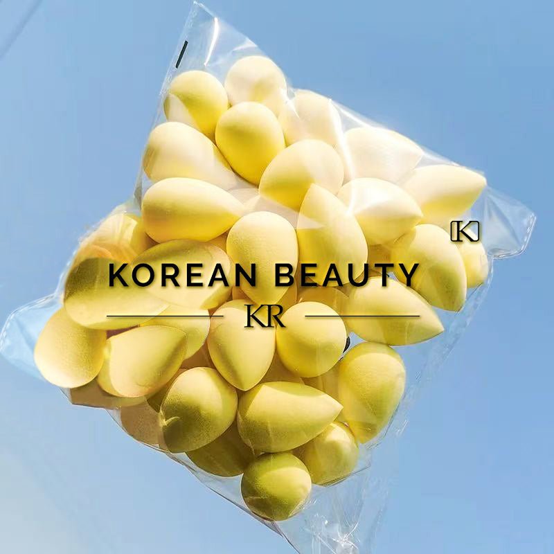 KoreanBeauty - KR Colorful Mini Makeup Sponges – Soft & Versatile Beauty Tools for Flawless Application - Korean Beauty KR