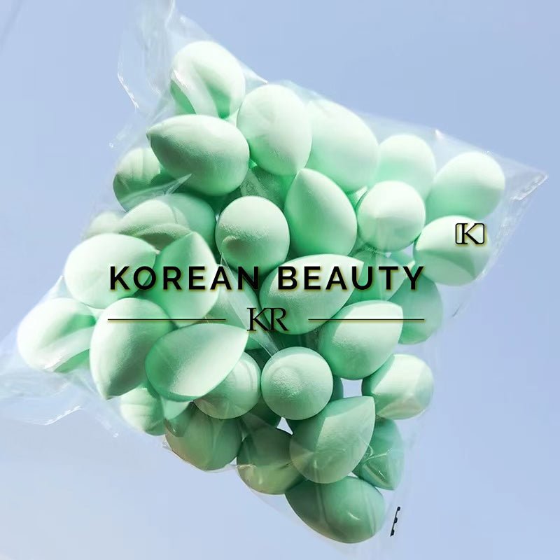 KoreanBeauty - KR Colorful Mini Makeup Sponges – Soft & Versatile Beauty Tools for Flawless Application - Korean Beauty KR