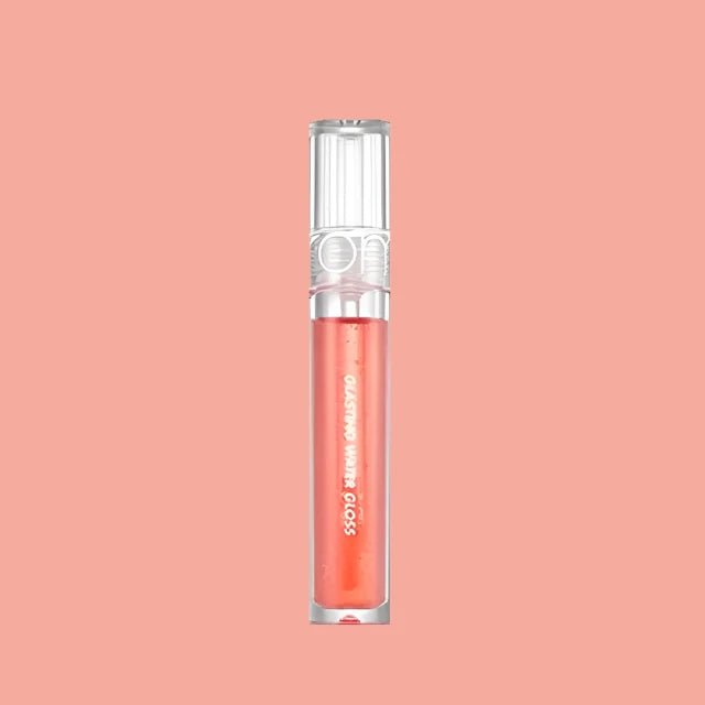Rom&nd Glasting Water Gloss 01 Sanho Crush – Hydrating & Glossy Lip Gloss for Luscious, Shiny Lips - Korean Beauty KR