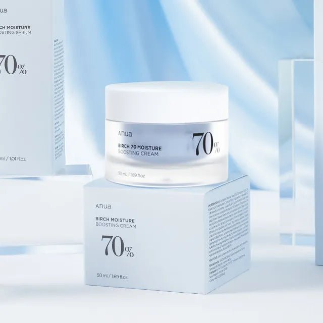 Anua Birch 70 Moisture Boosting Cream 50ml – Intense Hydration & Skin Soothing Cream for Soft, Plump Skin - Korean Beauty KR