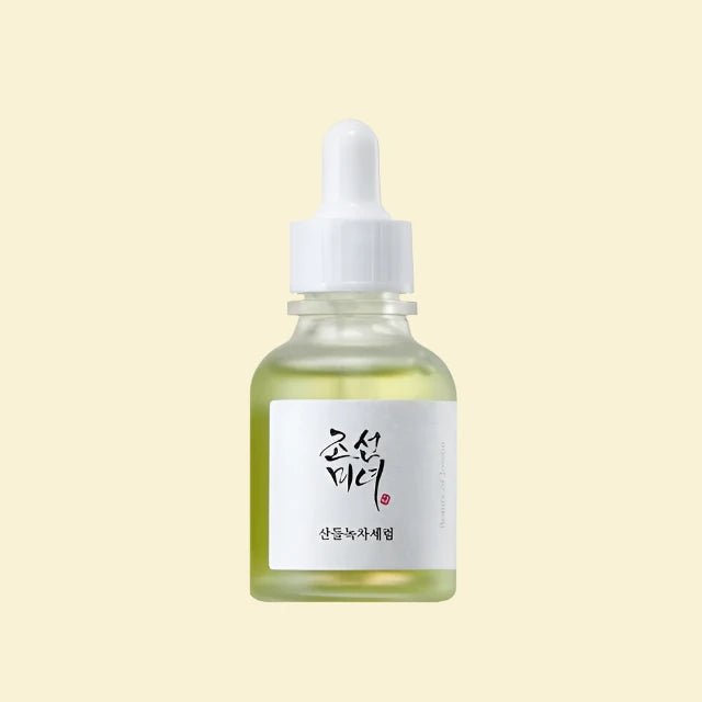 Beauty of Joseon Calming Serum: Green Tea + Panthenol 30ml – Soothing & Hydrating Serum for Sensitive, Irritated Skin - Korean Beauty KR
