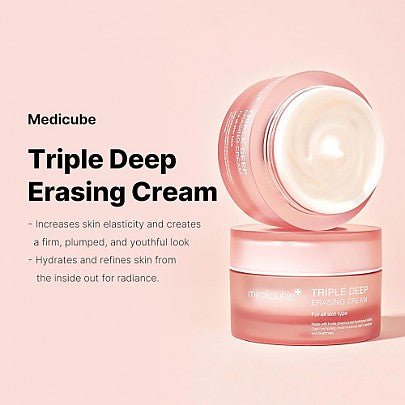 Medicube Triple Collagen Cream 4.0 50ml – Firming & Anti - Aging Moisturizer for Youthful, Radiant Skin - Korean Beauty KR