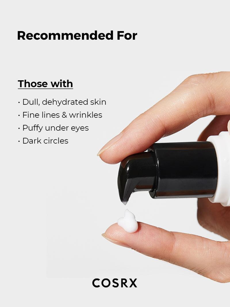 COSRX Advanced Snail Peptide Eye Cream 25ML – Anti - Aging & Hydrating Eye Cream for Dark Circles & Puffiness - Korean Beauty KR