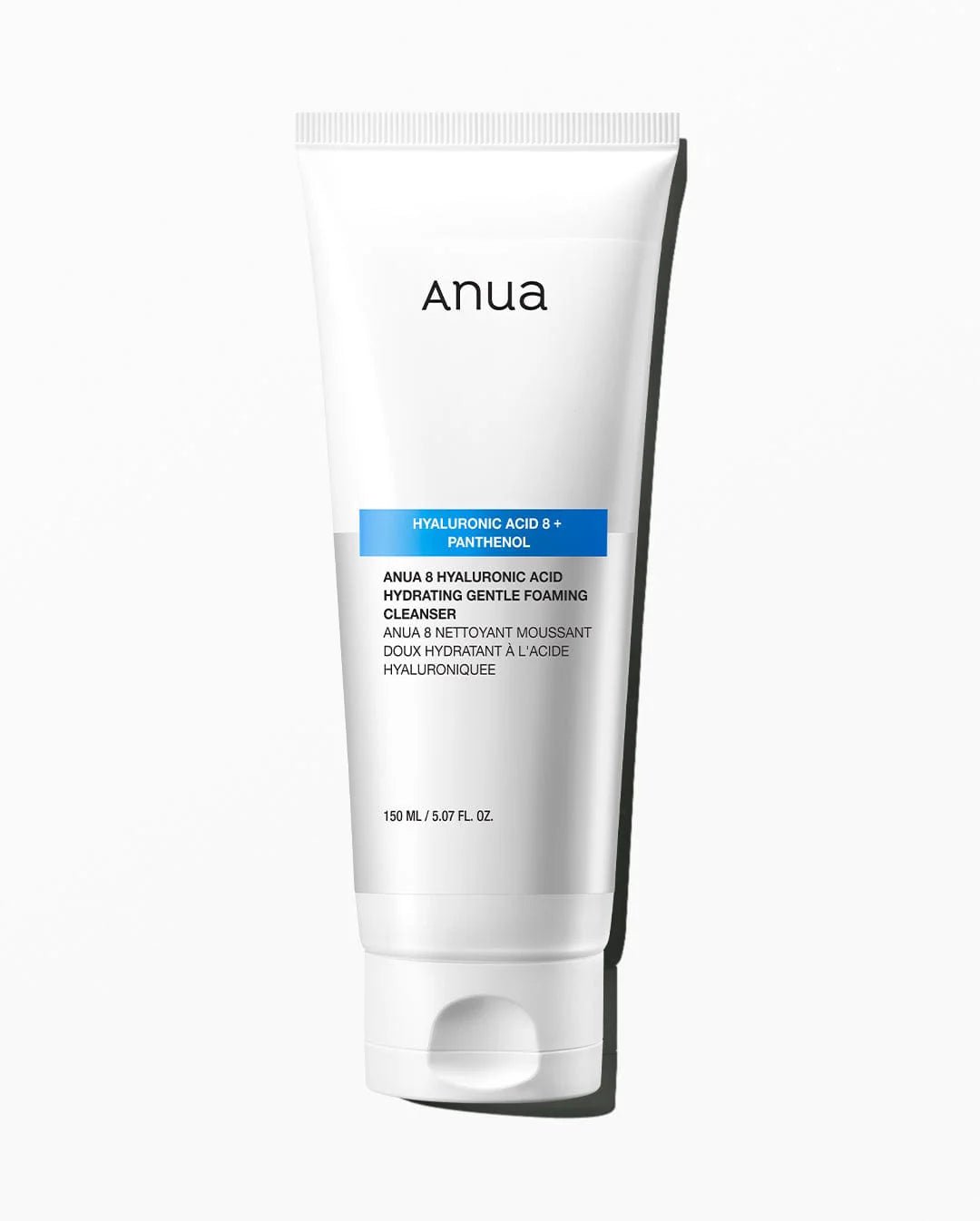 ANUA 8 Hyaluronic Acid Hydrating Gentle Foaming Cleanser 150ML – Moisturizing & Soothing Cleanser for Soft, Hydrated Skin - Korean Beauty KR
