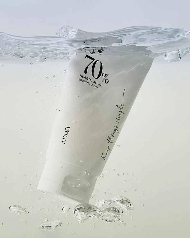 Anua Heartleaf 70 Soothing Cream 100ml - Korean Beauty KR