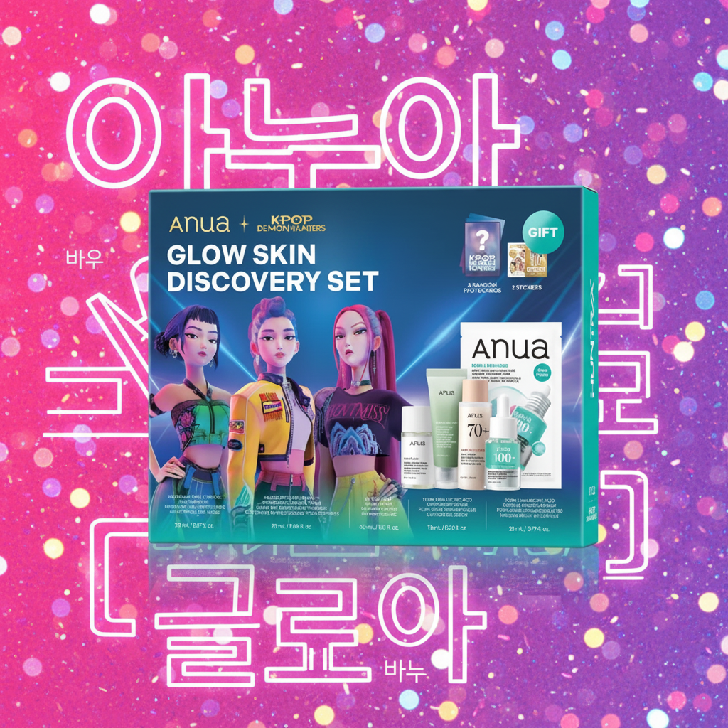 Anua KPDH Glow Skin Discovery Set - Korean Beauty KR