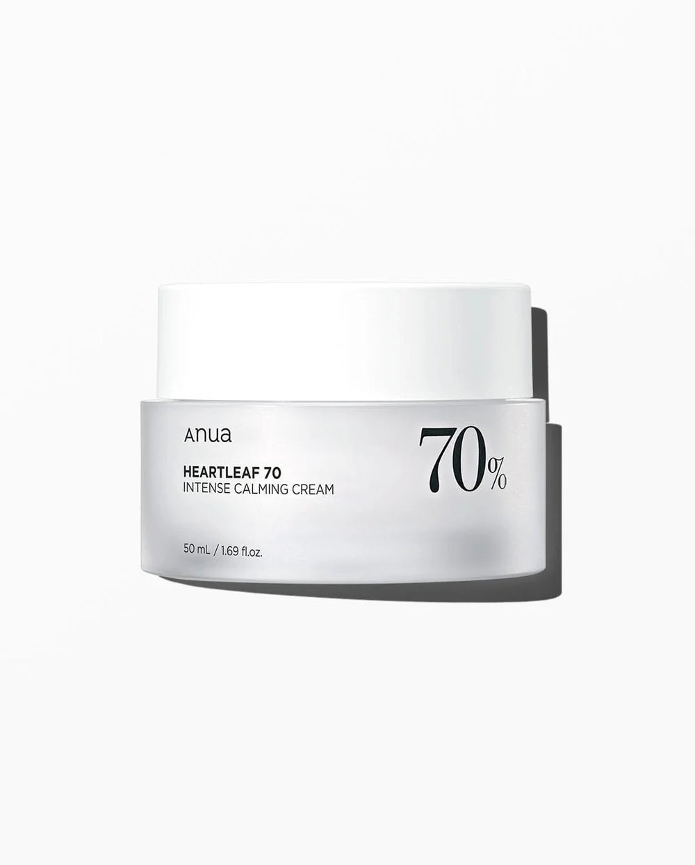 Anua Heartleaf 70% Intense Calming Cream 50ml – Soothing Cream for Irritated & Sensitive Skin - Korean Beauty KR