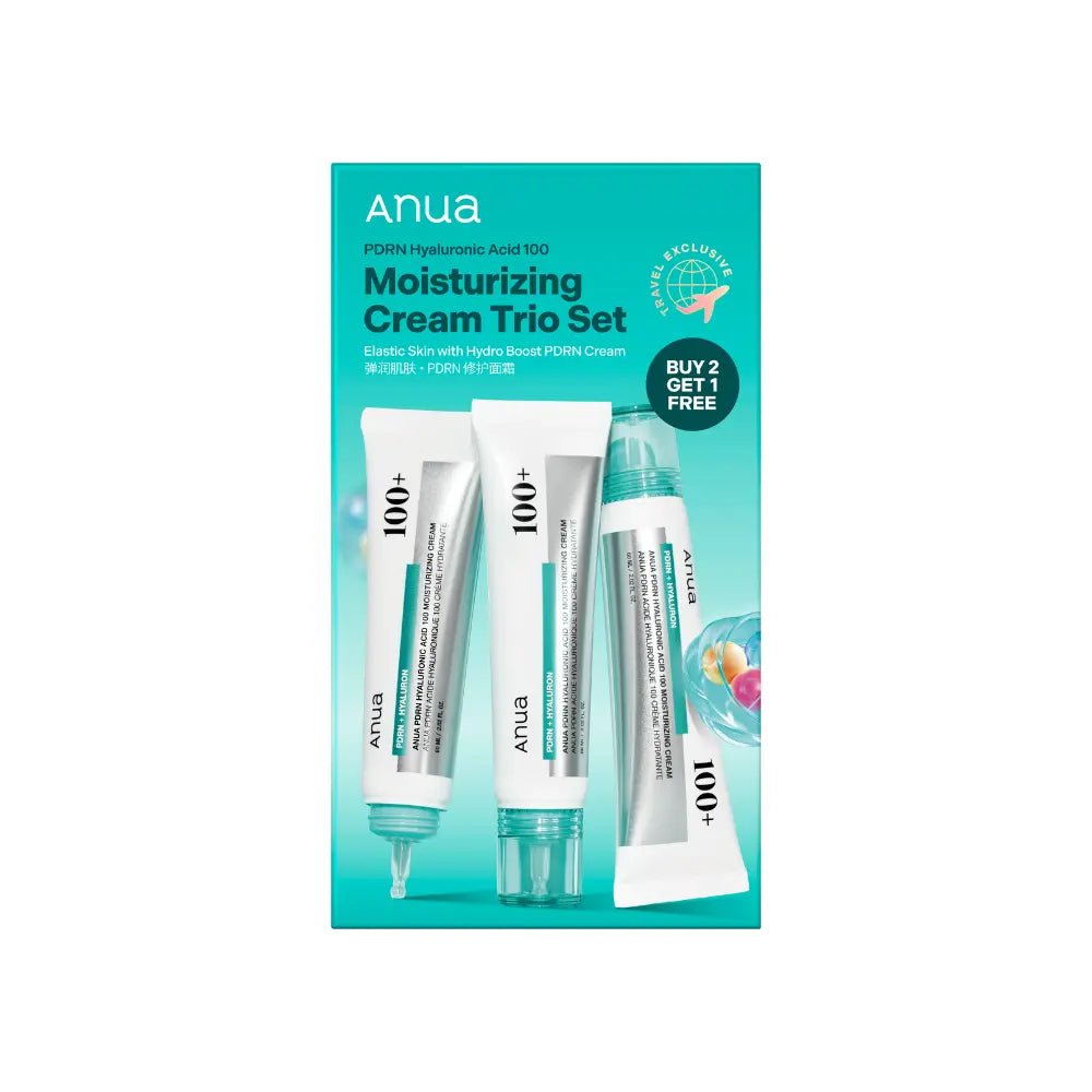 Anua PDRN Hyaluronic Acid Moisture Cream Trio Set - Korean Beauty KR
