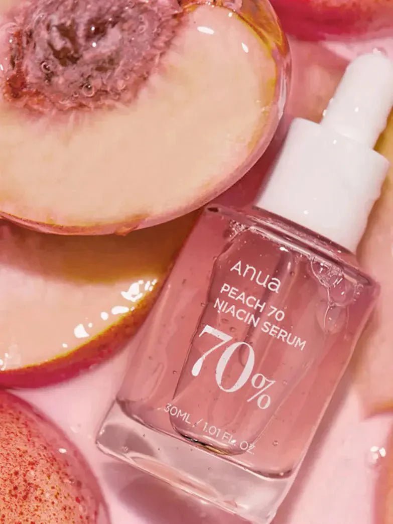 Anua Peach 70 Niacin Serum 30ML – Brightening & Hydrating Serum for Even Skin Tone - Korean Beauty KR