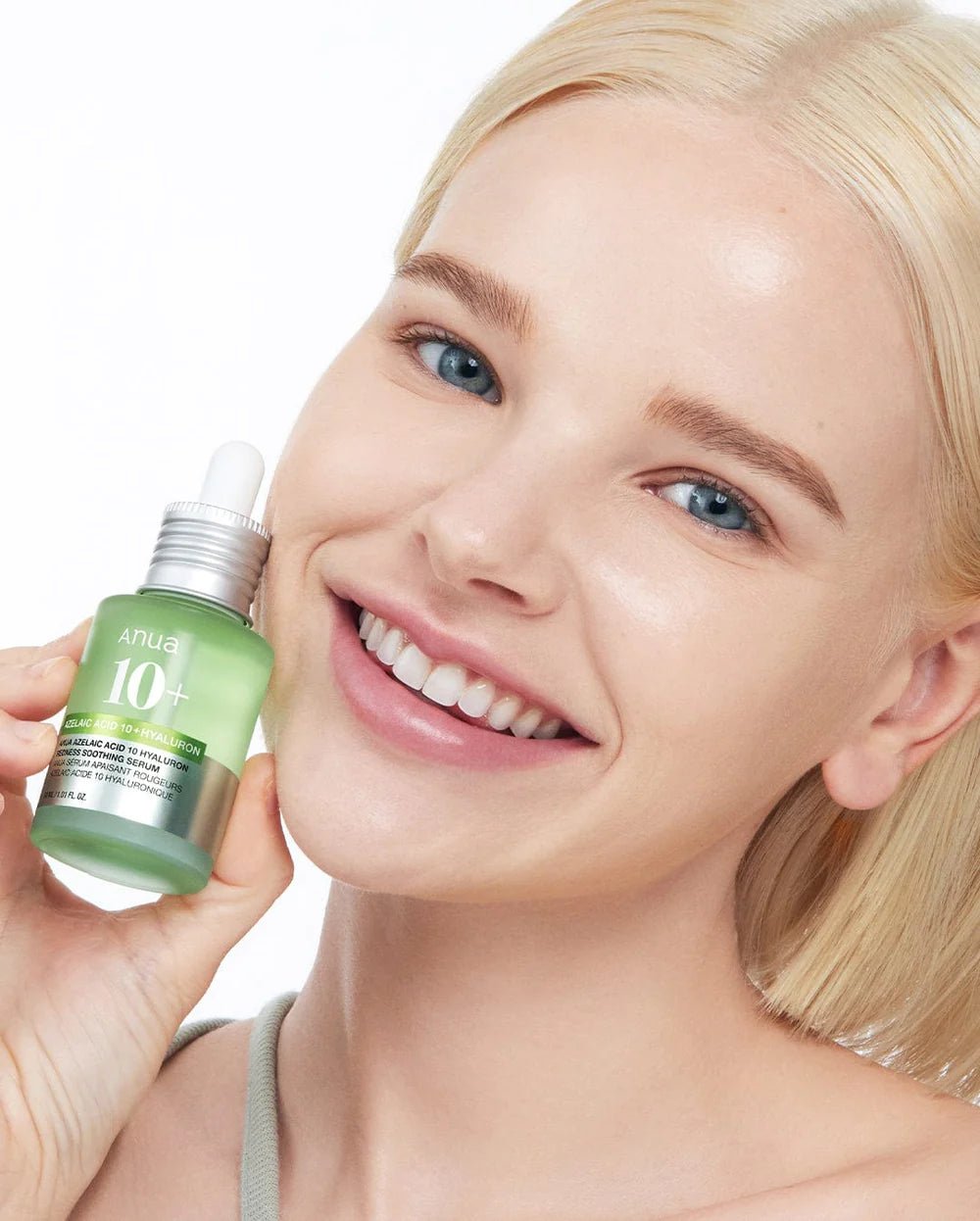 Anua Azelaic Acid 10% & Hyaluron Redness Soothing Serum 30ML – Calming & Hydrating Serum for Sensitive Skin - Korean Beauty KR
