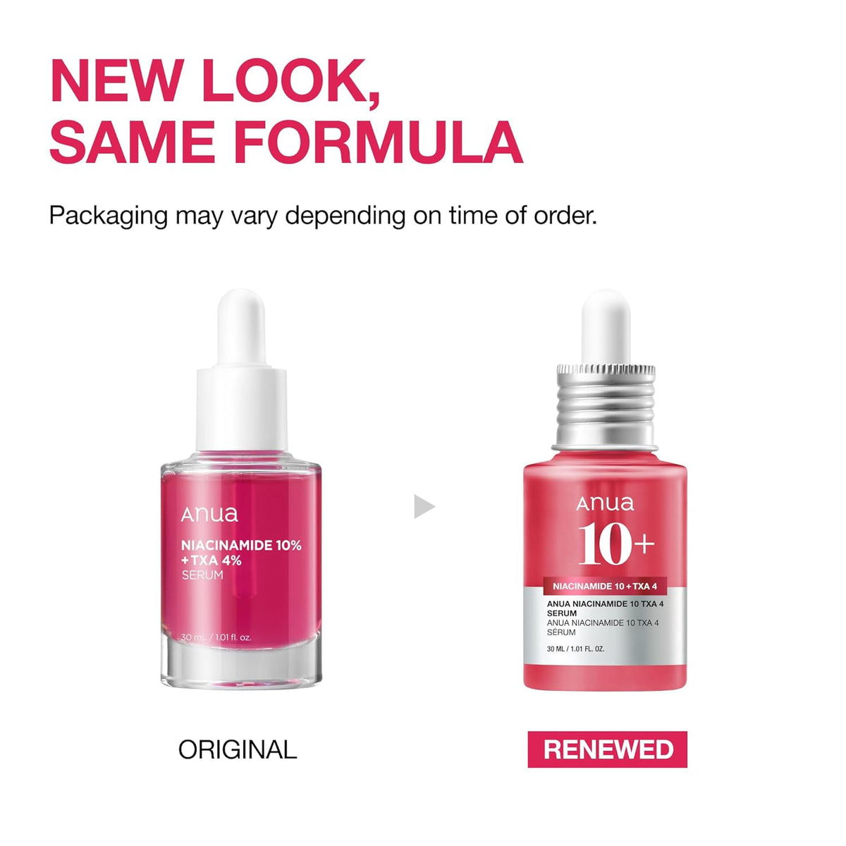 Anua Niacinamide 10% + TXA 4% Serum 30ml – Brightening & Skin Tone Correcting Serum - Korean Beauty KR